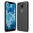 Flexi Slim Carbon Fibre Case for Nokia 8.1 - Brushed Black